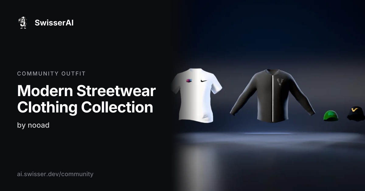 Modern Streetwear Clothing Collection: FiveM Outfit | SwisserAI