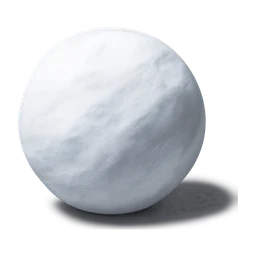 3d snowball FiveM inventory icon