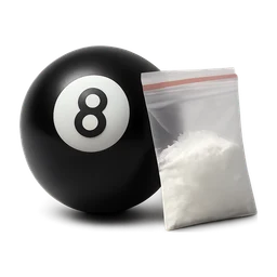 8 ball with bag of coke in bag FiveM inventory icon