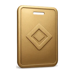 acess card level gold FiveM inventory icon