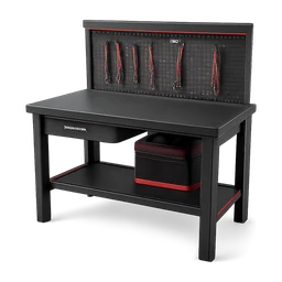 advanced work bench with tools black and red modern FiveM inventory icon