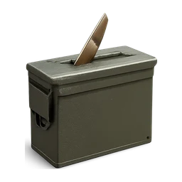 Ammo box of 5 56 Ammo sticking out FiveM inventory icon