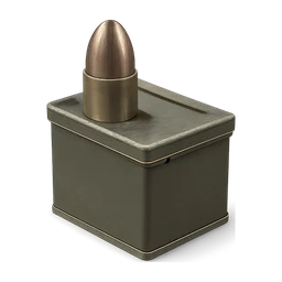 ammo box of pistol ammo sticking out FiveM inventory icon