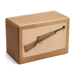 ammo small box of rifle with its photo on the box FiveM inventory icon