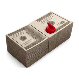blood on stack of money FiveM inventory icon
