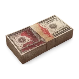 Blood stained stack of cash FiveM inventory icon