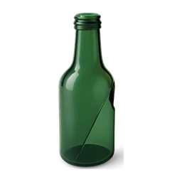 broken green glass bottle FiveM inventory icon