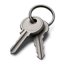 bunch of keys on key chain FiveM inventory icon