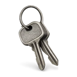 bunch of keys on keychain police FiveM inventory icon