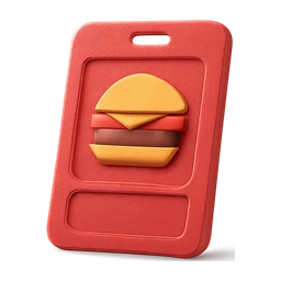 burgershot employees card pass FiveM inventory icon