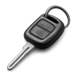 car key with keychain FiveM inventory icon