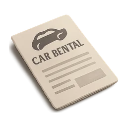 car rental paper FiveM inventory icon