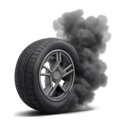 car tire burning out tire smoke FiveM inventory icon