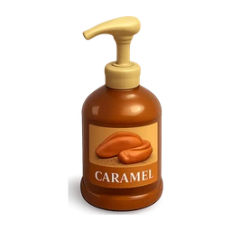 caramel flavored syrup with pump for coffee FiveM inventory icon