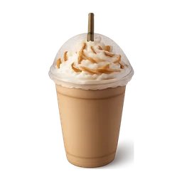 Caramel iced frappe with lid and straw FiveM inventory icon