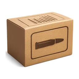 cardboard box with rifle ammo logo and ammo image onm cardb FiveM inventory icon