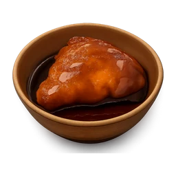 chicken teriyaki pieces in a bowl with sauce FiveM inventory icon