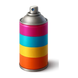 colorful spray paint can FiveM inventory icon