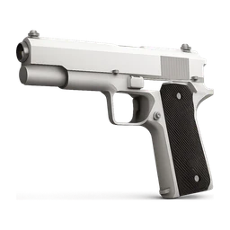 "colt 1911 white frame black handle" FiveM inventory icon