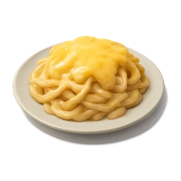 Creamy pasta with melted cheese on a plate FiveM inventory icon