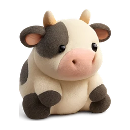 cute cow plushie FiveM inventory icon