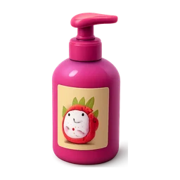 dragon fruit syrup flavore with label with pump for coffee FiveM inventory icon