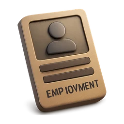 employment card FiveM inventory icon
