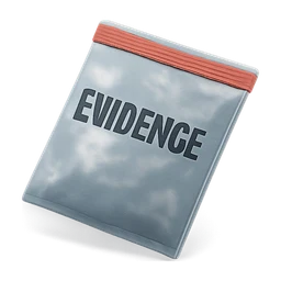 evidence bag with "EVIDENCE" text FiveM inventory icon