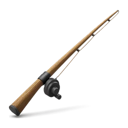 Fishing rod wooden FiveM inventory icon