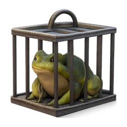 frog in a catch cage FiveM inventory icon