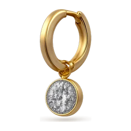 gold earrings with diamond hanging modern FiveM inventory icon