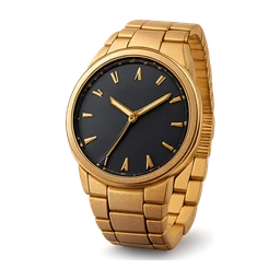 Golden watch with black dial FiveM inventory icon