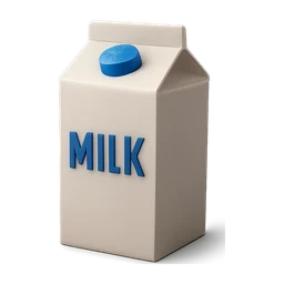 Ingredients milkbox with milk text FiveM inventory icon