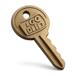 Key for rent apartment room FiveM inventory icon