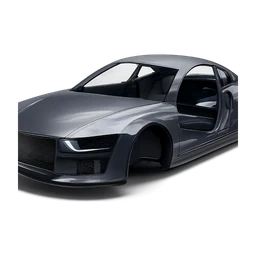 Make a vehicle shell of a high end vehicle with no doors, wh FiveM inventory icon