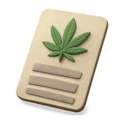 marijuana license grow id card FiveM inventory icon