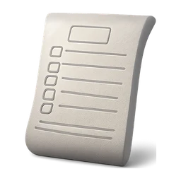 mechanic receipt FiveM inventory icon