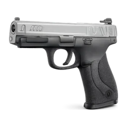 Modern 45 ACP Smith and Wesson silver FiveM inventory icon
