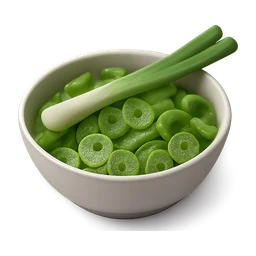 modern green onions sliced in a bowl FiveM inventory icon