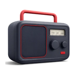 Modern Radio with Red Accents FiveM inventory icon