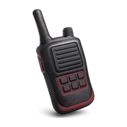 Moderna walki talkie with red accents FiveM inventory icon