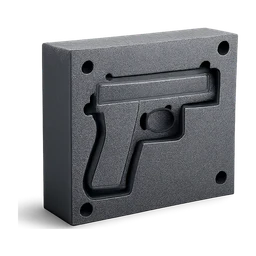 mold to create gun FiveM inventory icon