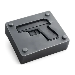 mold to create small gun FiveM inventory icon