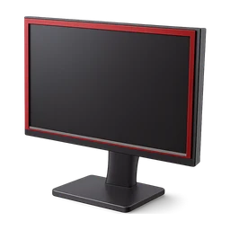 monitor with red accents FiveM inventory icon