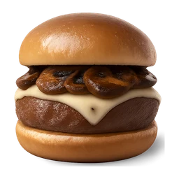 mushroom swiss burger FiveM inventory icon