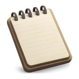 notepad FiveM inventory icon