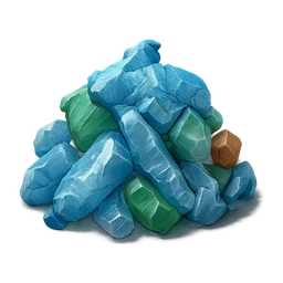 pile of recycled plastic FiveM inventory icon