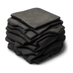 pile of recycled rubber materials FiveM inventory icon