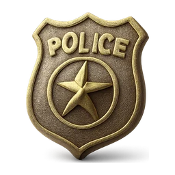 police badge FiveM inventory icon