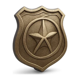 police badge FiveM inventory icon